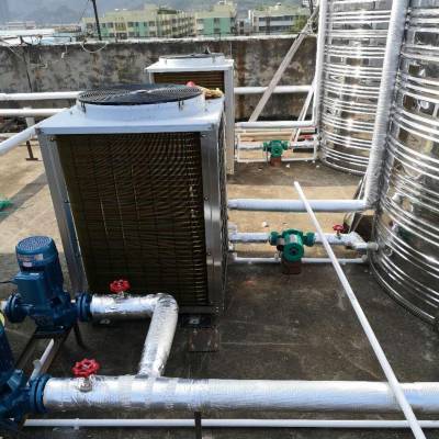 佛山200人工厂宿舍空气能热水器工程安装-广州合派