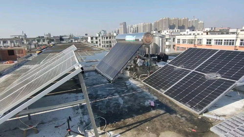 太阳板带太阳能热水器是效率最好的了,比充电效率高