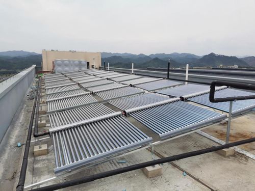 节能建筑产业科技园热水工程 太阳能 空气能热水器