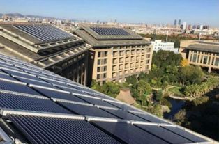 太阳能热水工程首选航天品质的四季沐歌热水解决方案