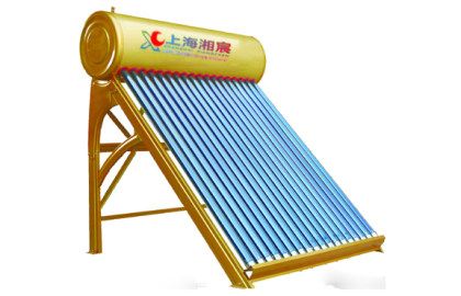 别墅太阳能采暖与太阳能热水器工程